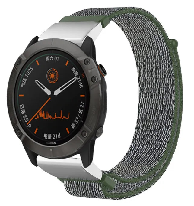 Garmin Approach S62 Nylon Strap (Green)