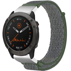 Garmin Forerunner 965 Nylon Strap (Green)
