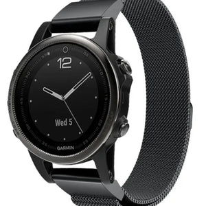 Garmin Descent Mk3(i) - 43mm Milanese Strap (Black)