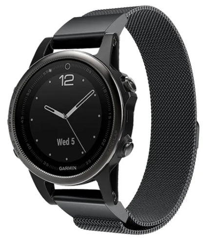 Garmin D2 Delta S Milanese Strap (Black)