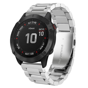 Garmin Tactix 8 - 51mm Steel Strap (Silver)