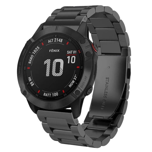 Garmin D2 Delta PX Steel Strap (Black)