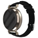 Pebble Round 2 - 14mm Silicone Strap (Black)