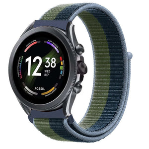 Nylon Strap, on a watch, 3/4 front view