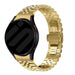 Samsung Galaxy Watch FE Jubilee Steel Strap (Gold)