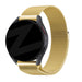 Bandz Garmin Forerunner 245 Milanese Loop Strap (Gold)
