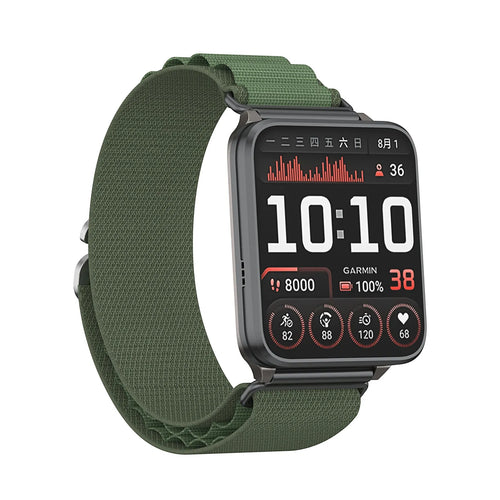 Coros Apex 4 - 46mm Alpine Nylon Strap (Green)