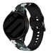 Grey Flower Samsung Galaxy Watch FE Strap