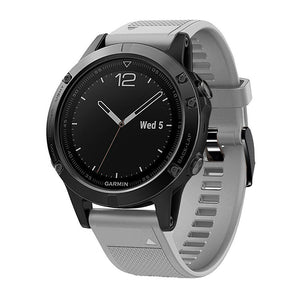 Garmin Quatix 8 Pro - 47mm Silicone Strap (Grey)