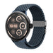 Google Pixel Watch 3 - 45mm Braided Strap with P-Buckle (Greyblue)