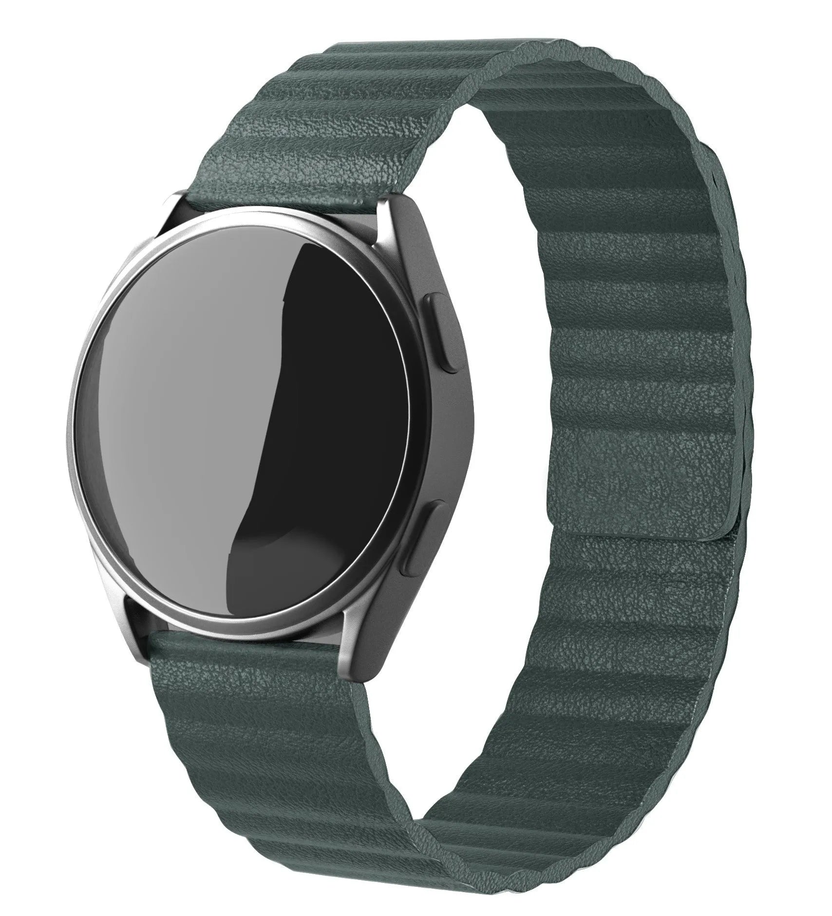 Coros Pace 2 Leather Loop Strap (Viridian)