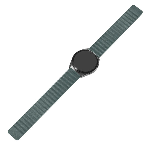Coros Pace 2 Leather Loop Strap (Viridian)