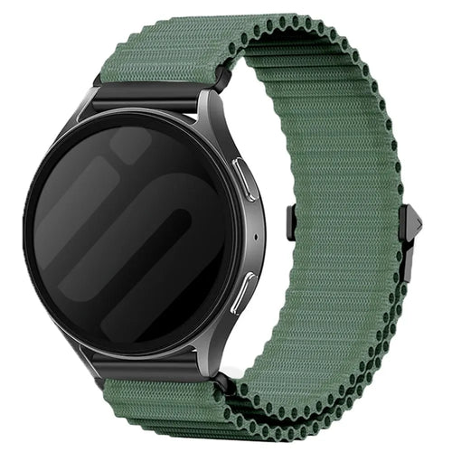 Suunto 9 Peak Pro Outdoor Nylon Strap (Dark Green)