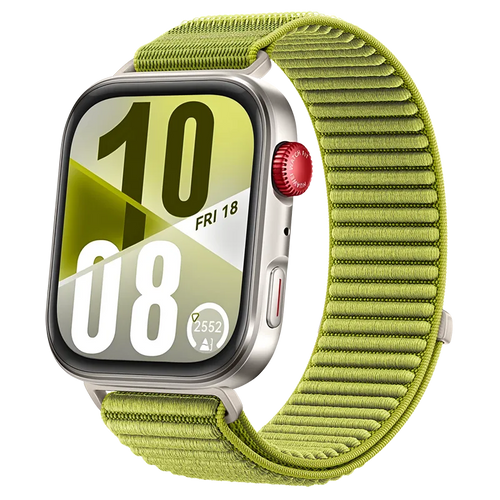 Huawei Watch Fit 5 Pro Wave Nylon Strap (Green)