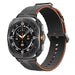 Samsung Galaxy Watch Ultra Silicone Active Strap (Dark Grey/Orange)