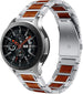 Samsung Galaxy Watch 46mm Wood/Steel Strap (Silver)