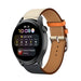 Huawei Watch 3 (Pro) Leather Strap (White/Dark Blue)