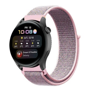 Nylon Strap, on a watch, 3/4 front view
