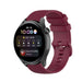 Huawei Watch 3 (Pro) Premium Silicone Strap (Dark Red)