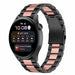 Huawei Watch 3 (Pro) Steel Strap (Black/Pink)