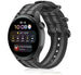 Huawei Watch 3 (Pro) Nylon Strap with Buckle (Black/Grey)