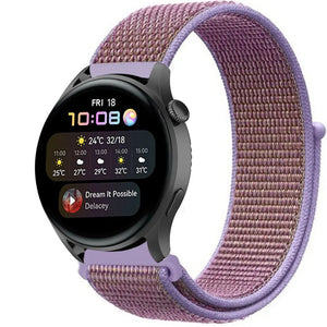 Nylon Strap, on a watch, 3/4 front view
