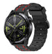 Huawei Watch GT 3 46mm Silicone Strap Tough (Black/Red)