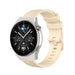 Huawei Watch GT 3 Pro 46mm Premium Silicone Strap (Beige)