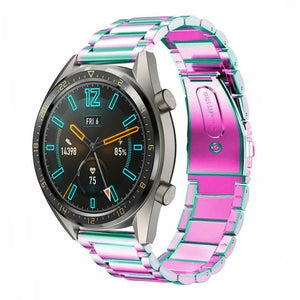 Steel Strap, on a watch, 3/4 front view