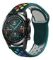 Huawei Watch GT 2 Sport Strap (Pine Green/Rainbow)