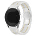 Samsung Galaxy Watch FE Ceramic Link Strap (White/Gold)