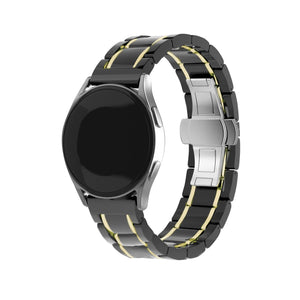 Amazfit Bip 3 (Pro) Ceramic Steel Strap (Black/Gold)