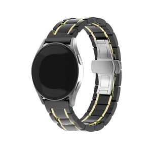 Amazfit Bip U (Pro) Ceramic Steel Strap (Black/Gold)