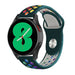 Samsung Galaxy Watch 4 40mm Sport Strap (Pine Green/Rainbow)