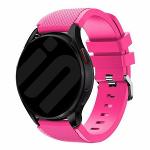 Amazfit Bip U (Pro) Twill Silicone Strap (Bright Pink)