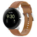 Google Pixel Watch 4 - 41mm Leather Strap (Brown)