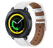 Samsung Gear Sport Leather Strap (White)
