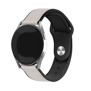 Xiaomi Watch S3 Leather Hybrid Strap (White)
