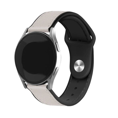 Xiaomi Watch S3 Leather Hybrid Strap (White)