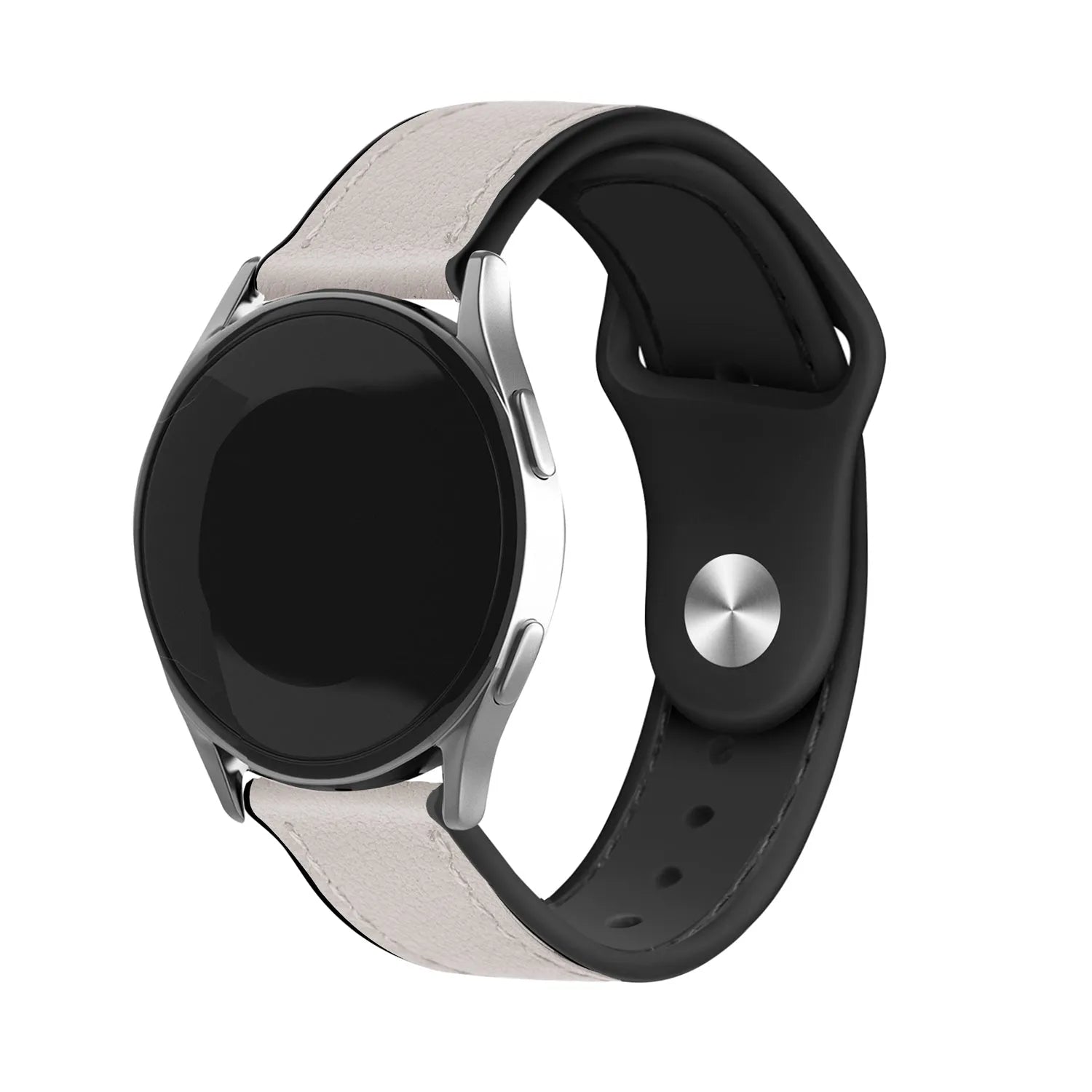 Coros Apex 42mm Leather Hybrid Strap (White)