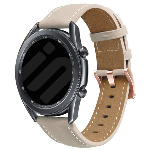 OnePlus Watch 3 - 43mm Leather Strap (Beige)