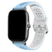 Amazfit GTS 3 Silicone Strap Patterned (Light Blue/White)
