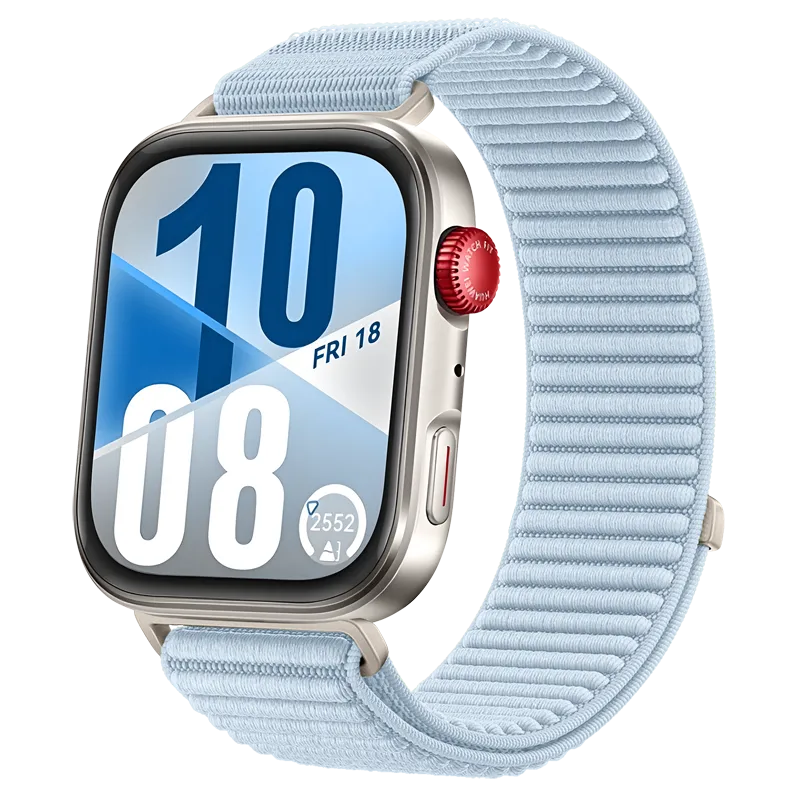 Huawei Watch Fit 5 Wave Nylon Strap (Light Blue)