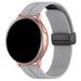 Fossil Gen 5e 44mm Silicone Strap D-Buckle (Light Grey)
