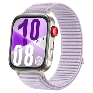 Huawei Watch Fit 4 Pro Nylon Wave Strap (Light Purple)