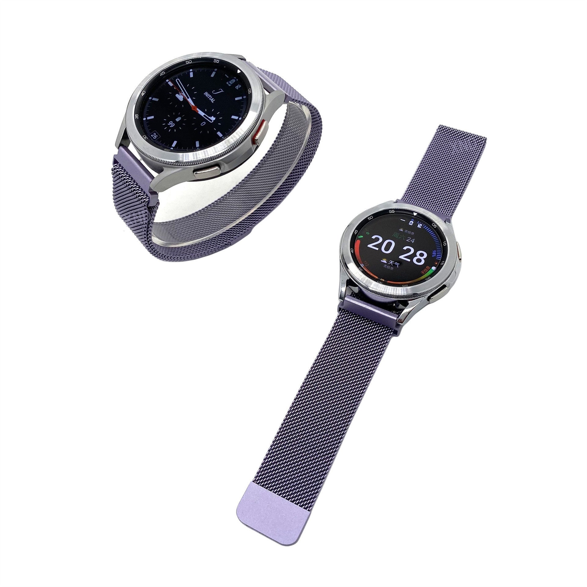 Withings ScanWatch Nova Milanese Strap (Light Purple)