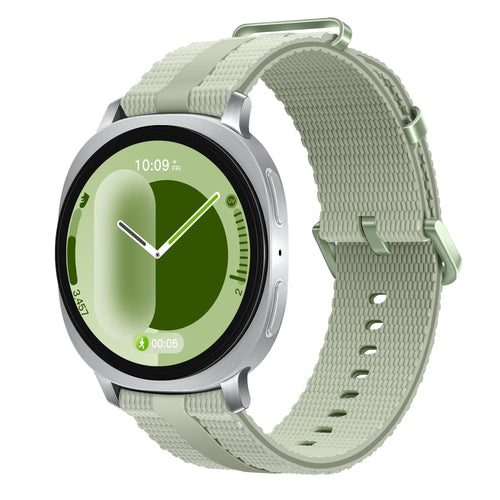 Samsung Galaxy Watch 9 - 44mm Silicone Active Strap (Light Green)