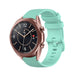 Samsung Galaxy Watch 3 41mm Premium Silicone Strap (Aqua)