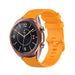 Samsung Galaxy Watch 3 41mm Premium Silicone Strap (Orange)