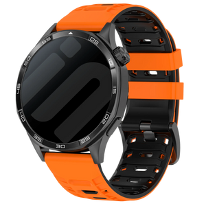 Suunto 9 Peak Mecha Sport Strap (Orange/Black)
